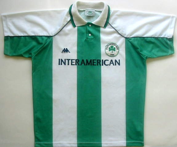 maillot panathinaikos domicile 1991-1992 pas cher