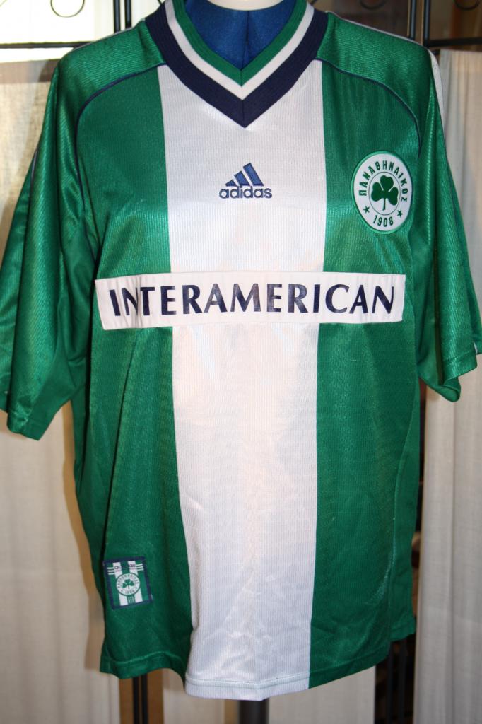 maillot panathinaikos domicile 1998-1999 rétro