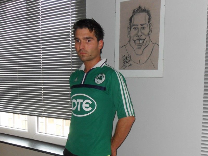 maillot panathinaikos domicile 2001-2002 pas cher