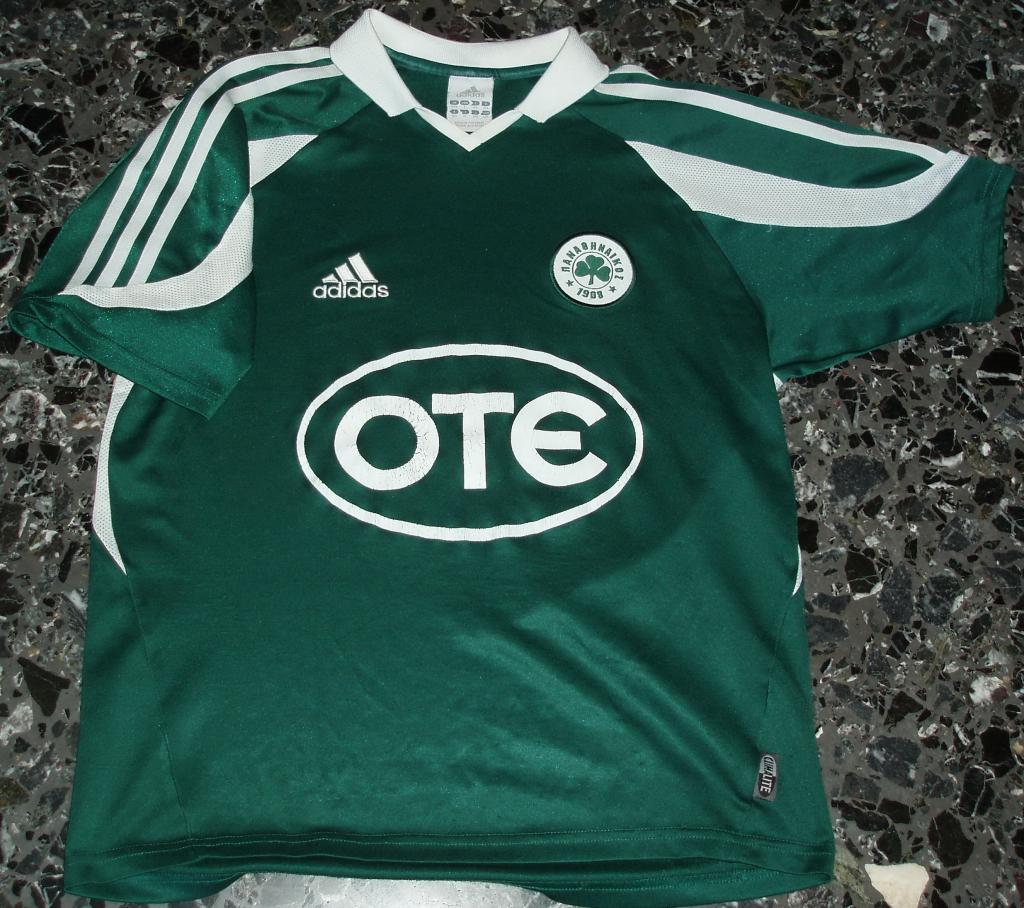 maillot panathinaikos domicile 2002-2003 pas cher