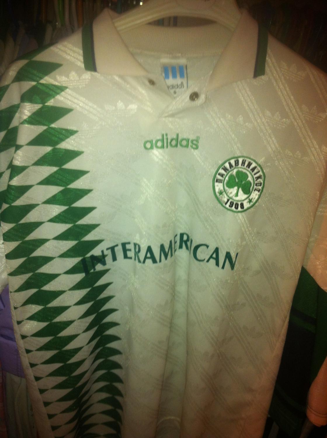 maillot panathinaikos exterieur 1995-1996 pas cher