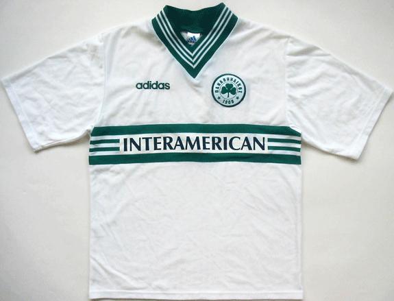 maillot panathinaikos exterieur 1997-1998 pas cher