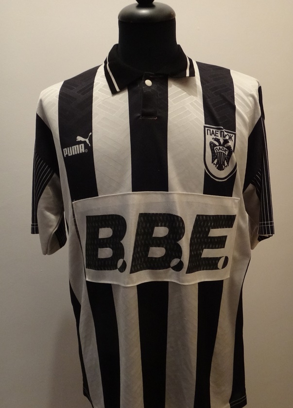 maillot paok salonique domicile 1995-1996 pas cher