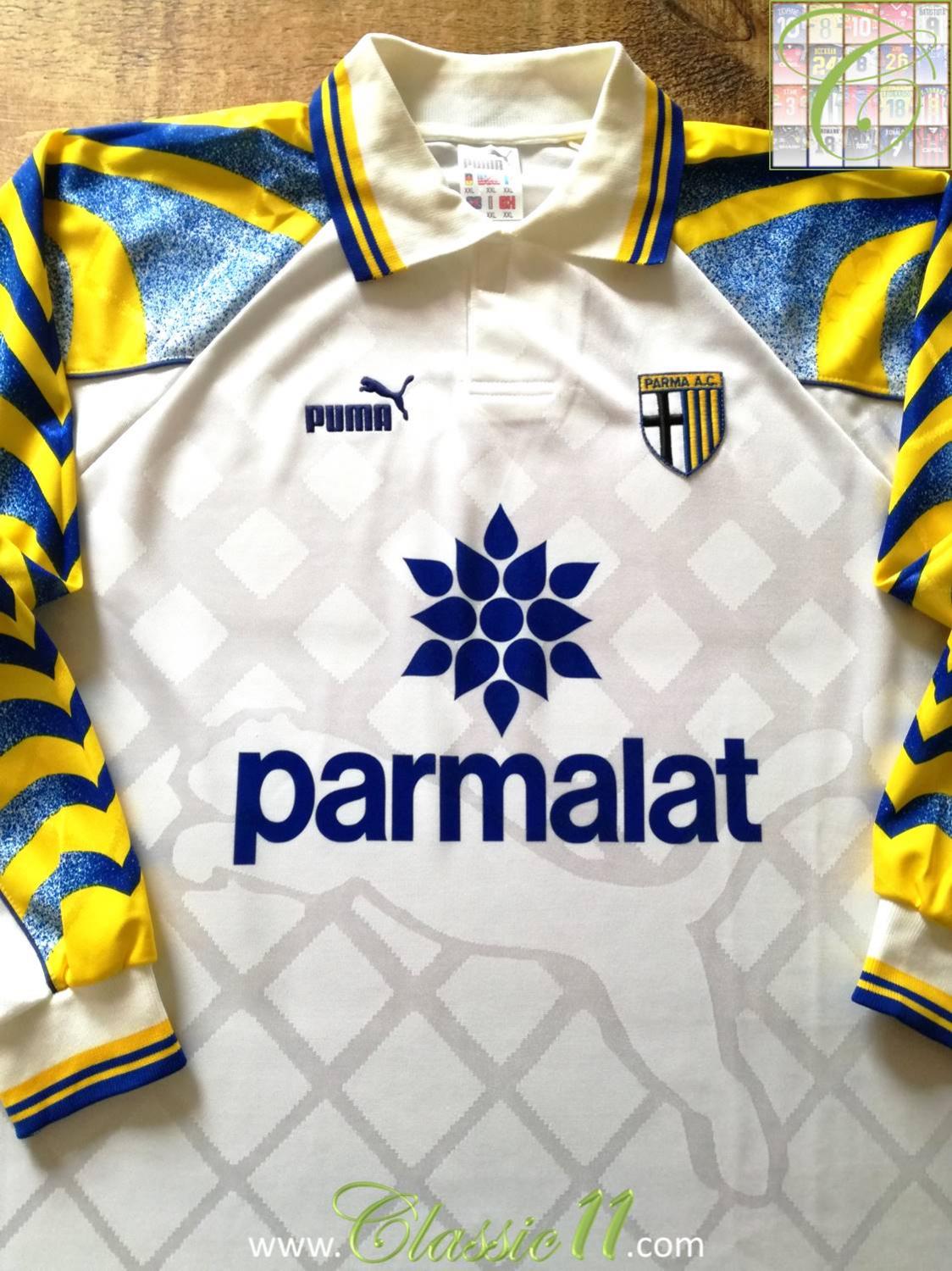 maillot parma domicile 1995-1997 pas cher