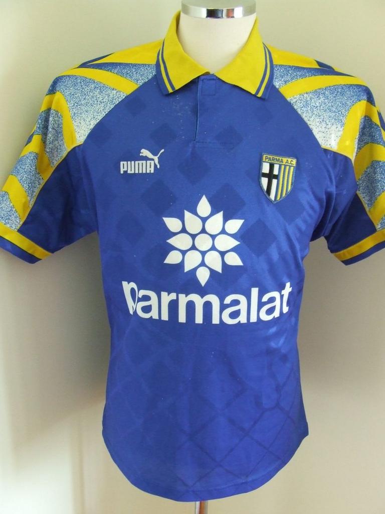 maillot parma exterieur 1995-1997 rétro