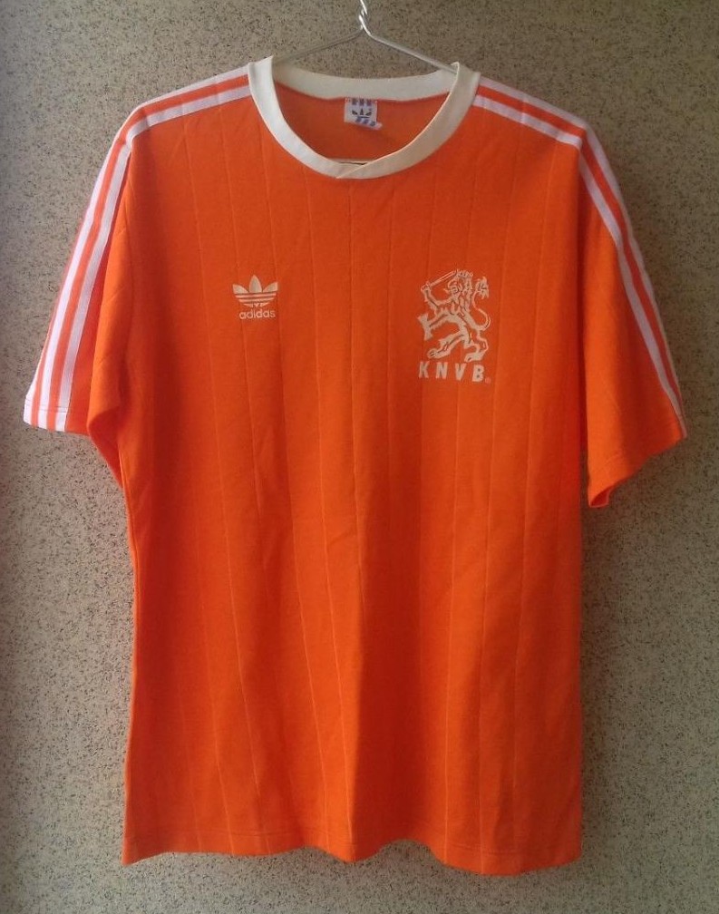 maillot pays-bas domicile 1982-1983 pas cher