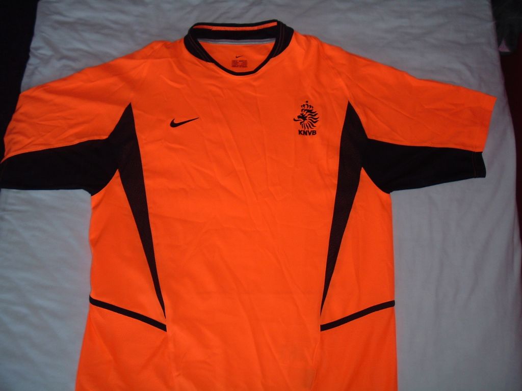 maillot pays-bas domicile 2002-2004 rétro