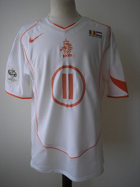 maillot pays-bas exterieur 2005 rétro