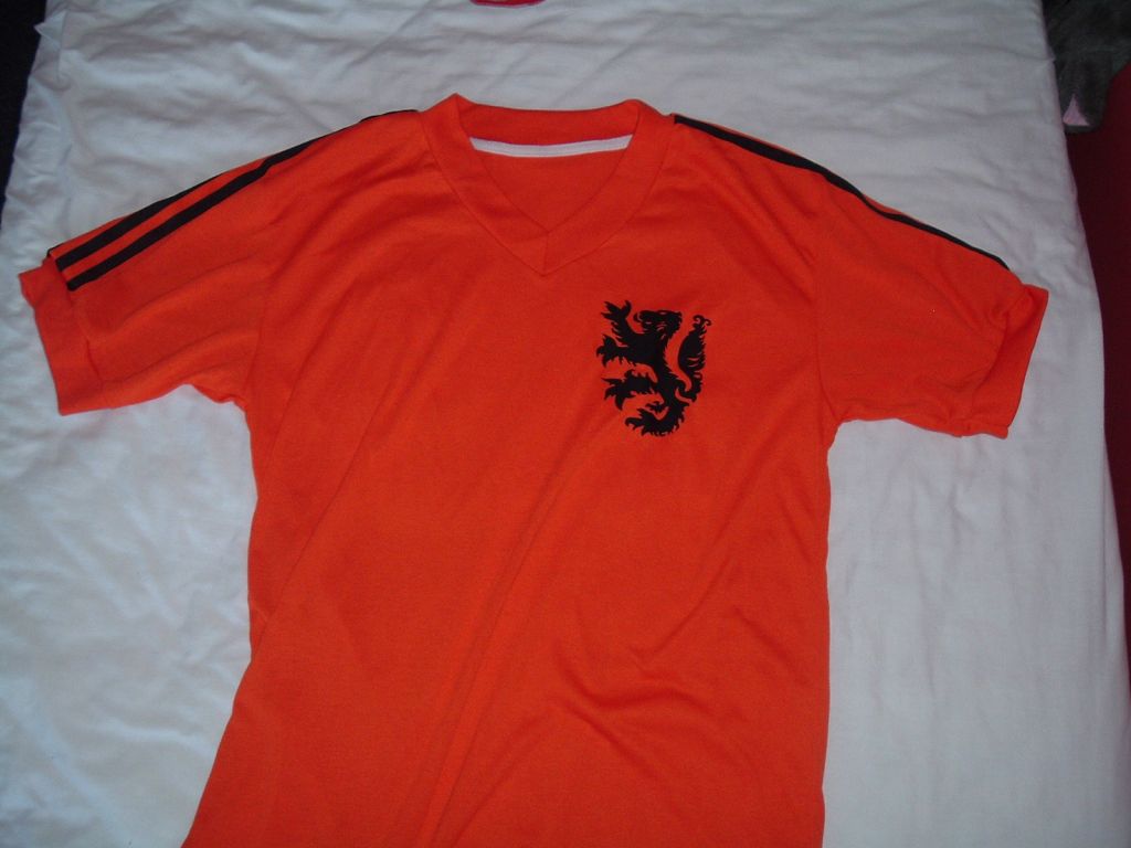 maillot pays-bas réplique 1973-1974 rétro