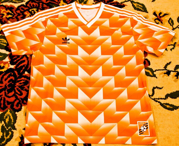 maillot pays-bas réplique 1988-1990 rétro