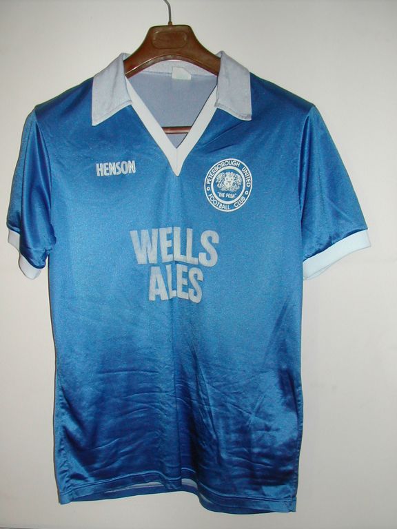 maillot peterborough united domicile 1987-1988 rétro