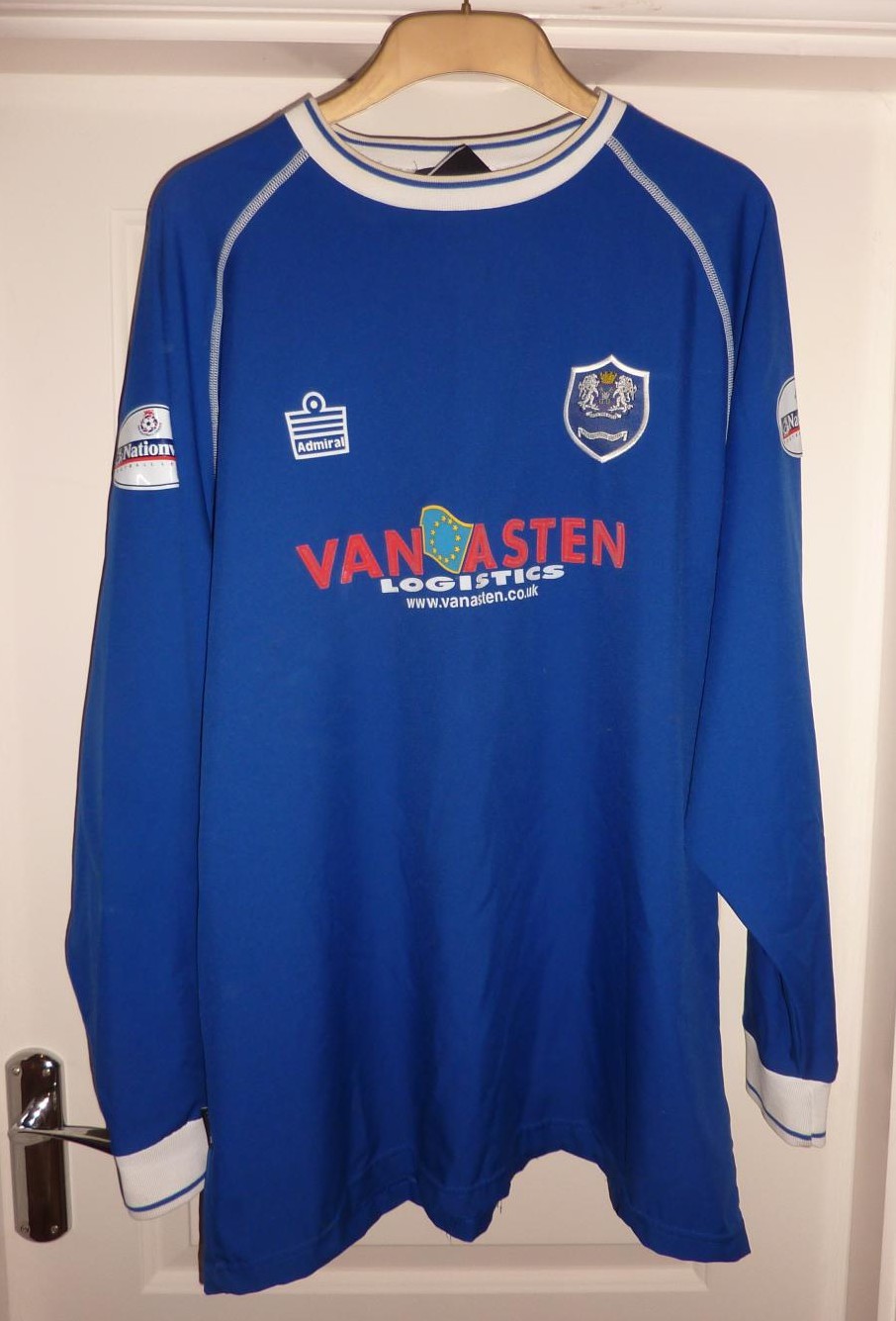 maillot peterborough united domicile 2003-2004 rétro