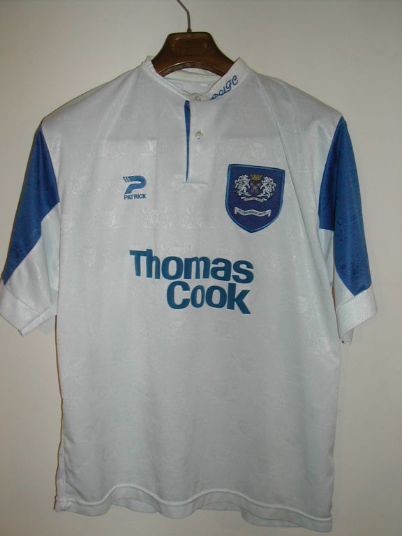 maillot peterborough united exterieur 1996-1998 rétro