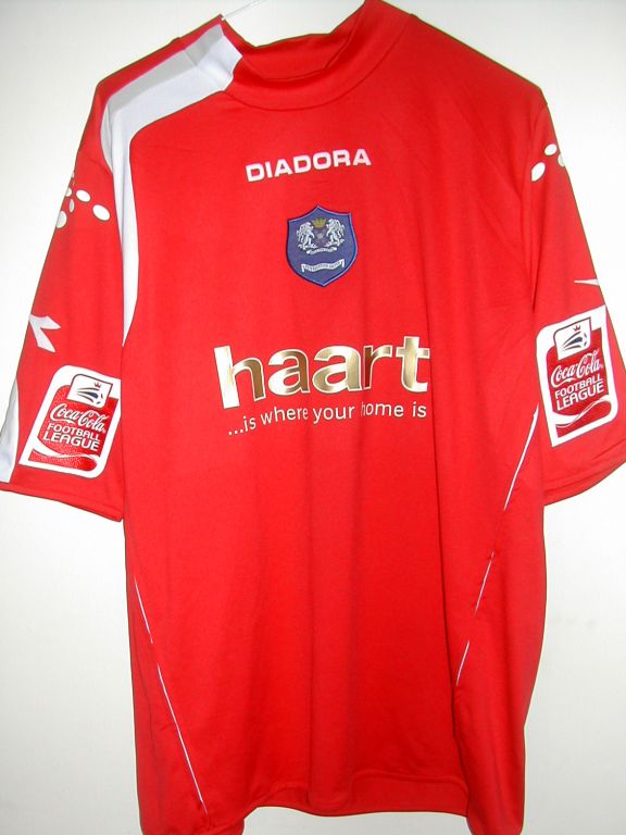 maillot peterborough united exterieur 2006 rétro