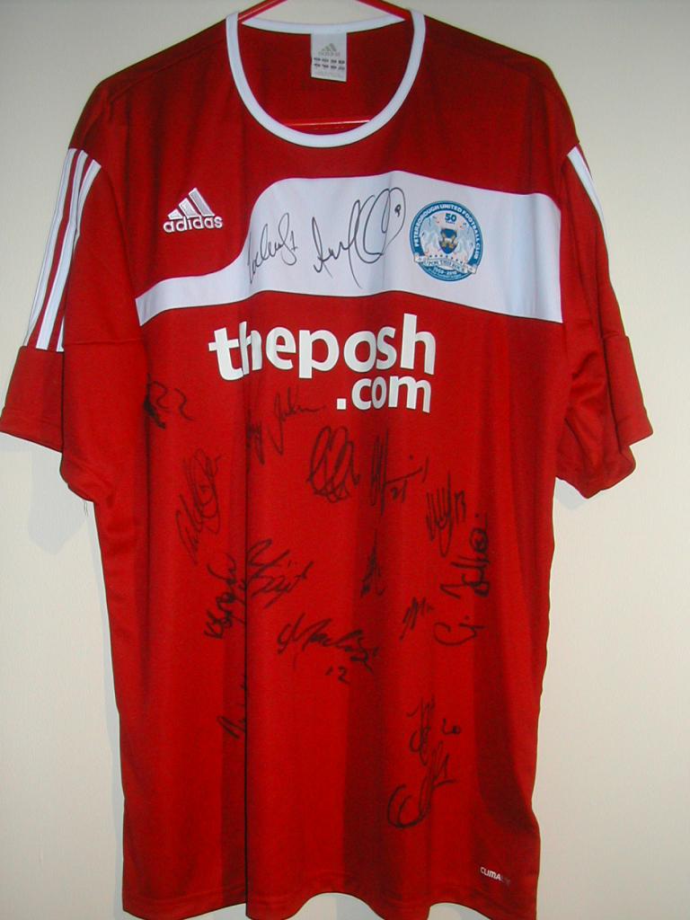 maillot peterborough united exterieur 2010-2011 rétro