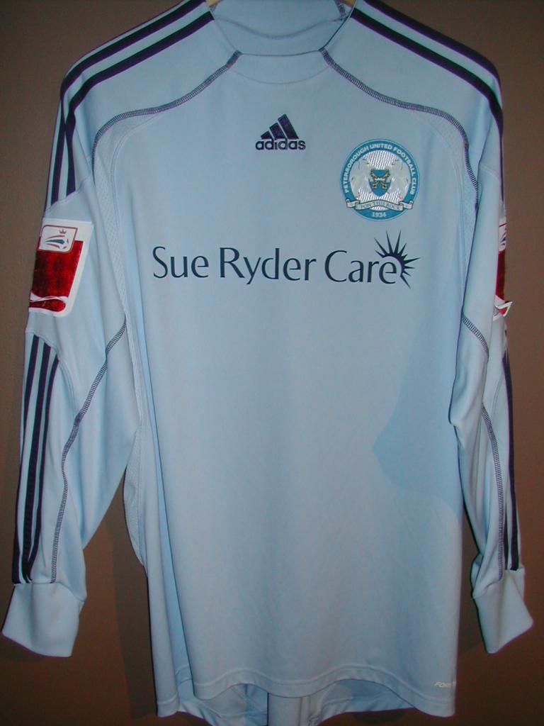 maillot peterborough united gardien 2010 rétro