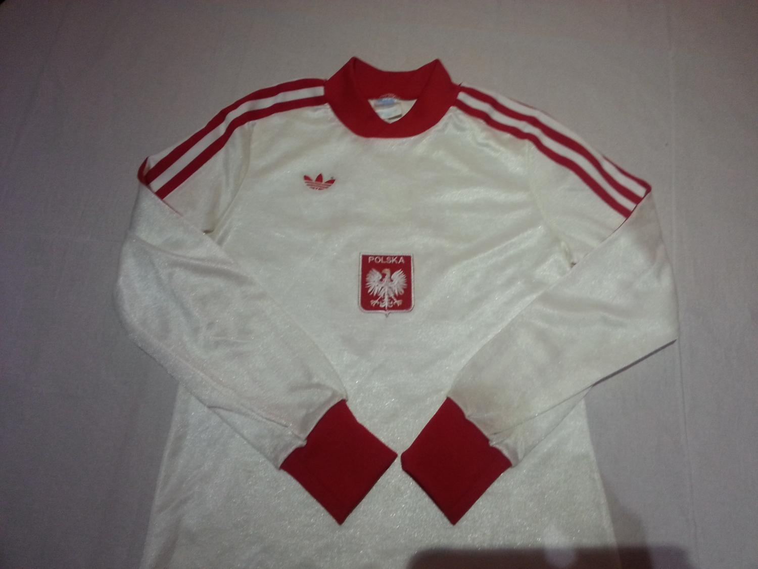 maillot pologne domicile 1977-1978 rétro