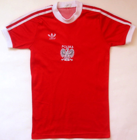 maillot pologne domicile 1982-1984 pas cher