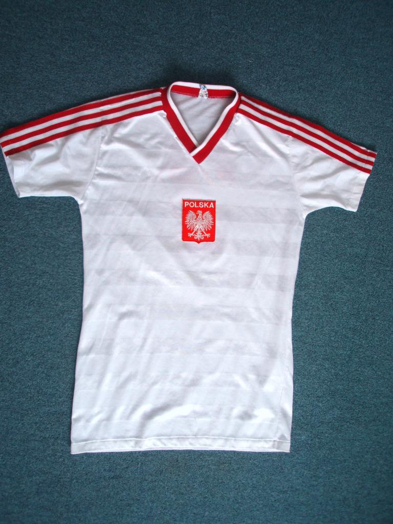 maillot pologne domicile 1986 rétro