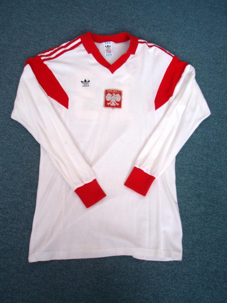 maillot pologne domicile 1989-1991 pas cher