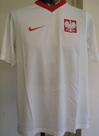 maillot pologne domicile 2009-2010 pas cher