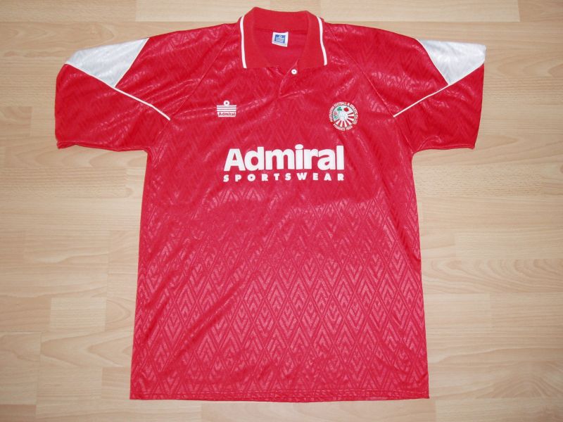 maillot portadown fc domicile 1990-1991 rétro