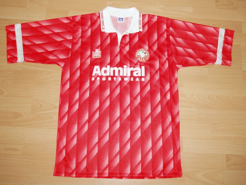 maillot portadown fc domicile 1991-1993 rétro