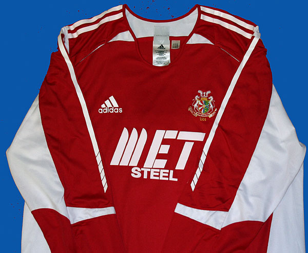 maillot portadown fc domicile 2005-2006 rétro