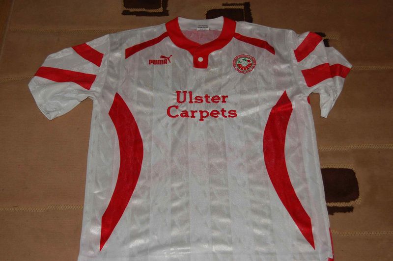 maillot portadown fc exterieur 1997-1998 pas cher