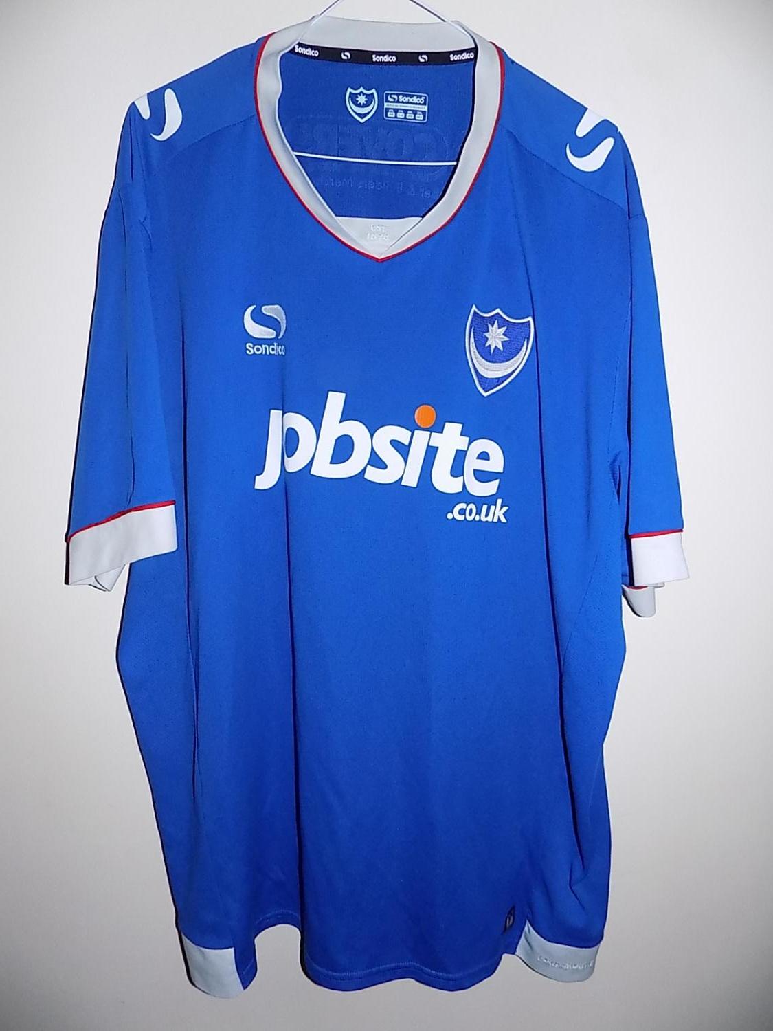 maillot portsmouth domicile 2016-2017 rétro