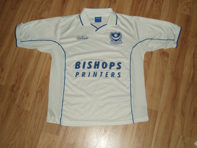 maillot portsmouth exterieur 2000-2002 rétro