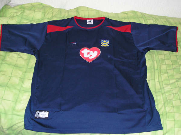 maillot portsmouth exterieur 2003-2005 rétro