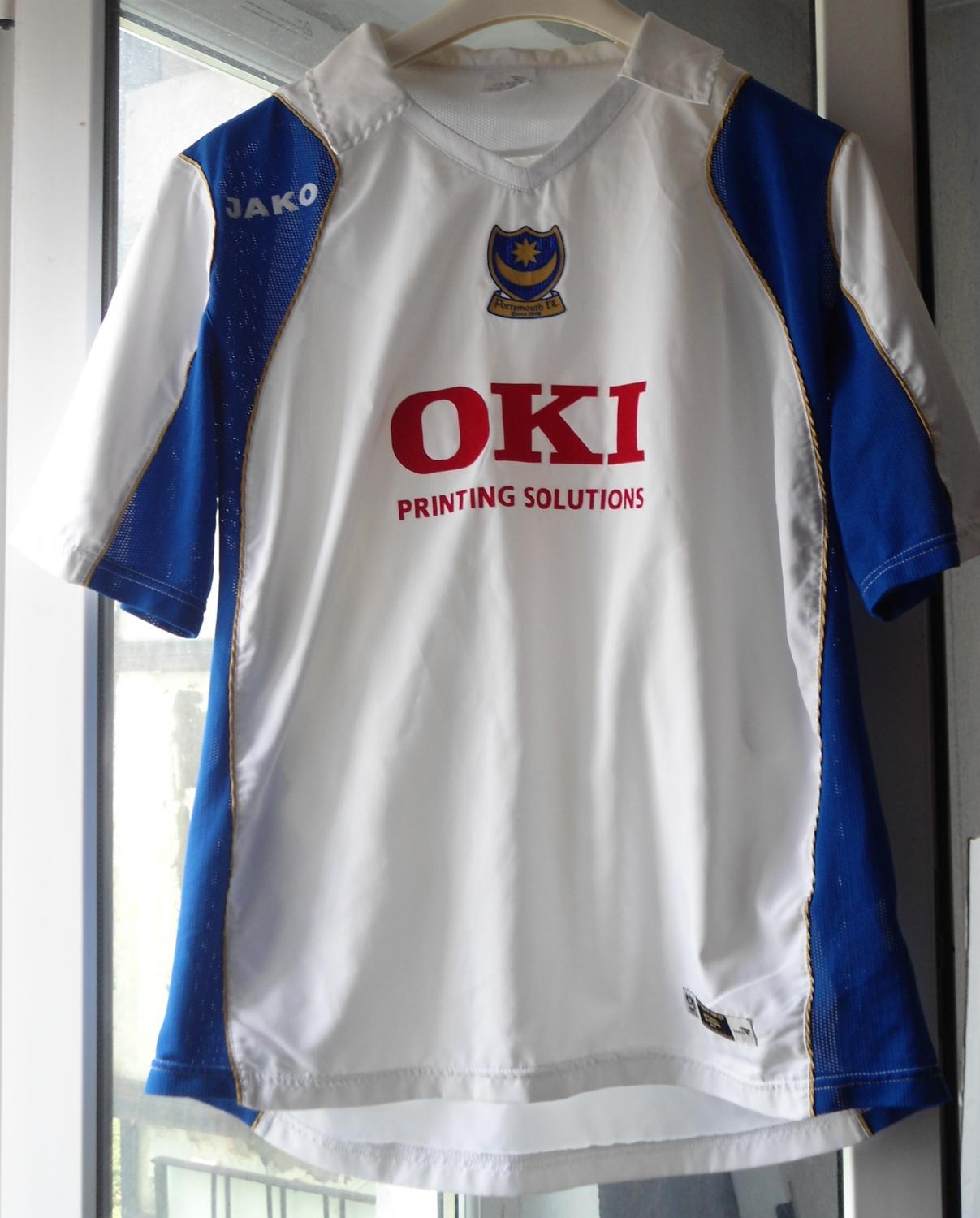 maillot portsmouth exterieur 2006-2007 pas cher