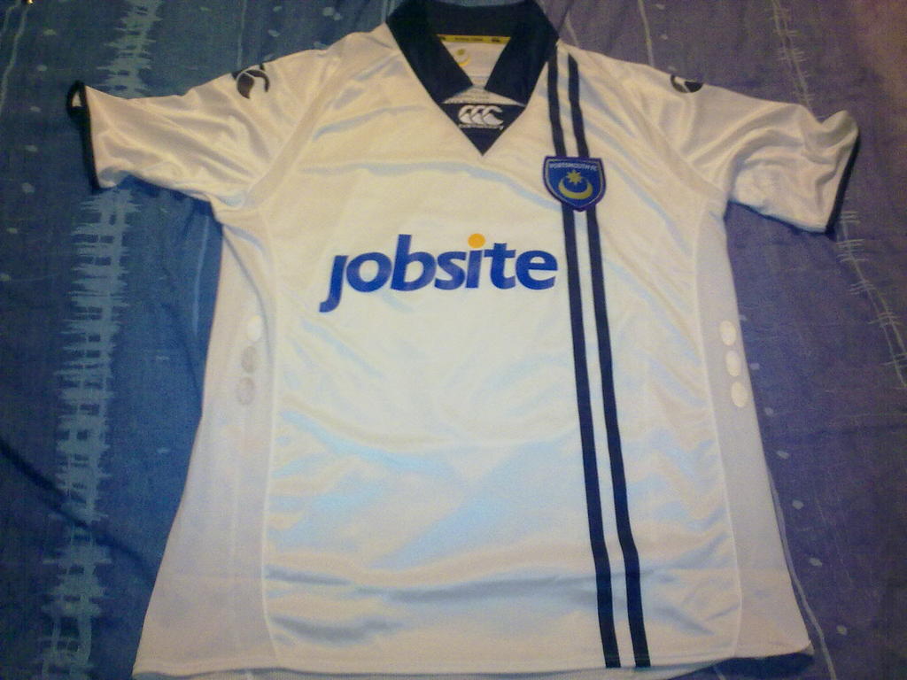 maillot portsmouth exterieur 2009-2010 rétro