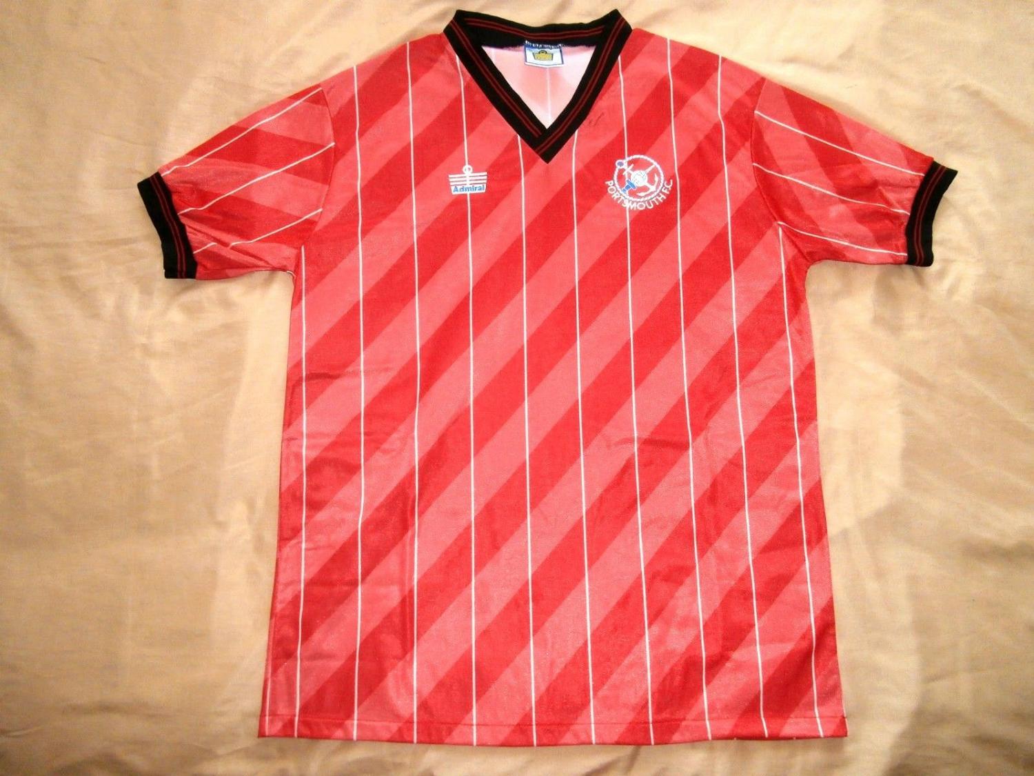 maillot portsmouth third 1987-1989 rétro