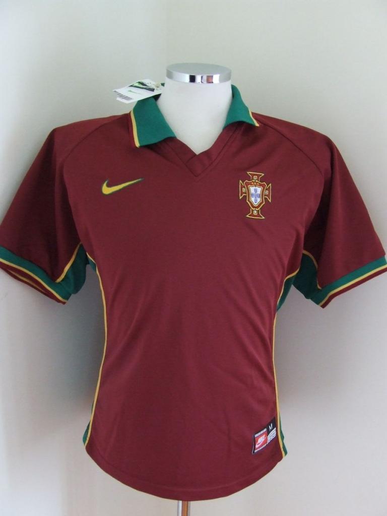 maillot portugal domicile 1997-1998 rétro