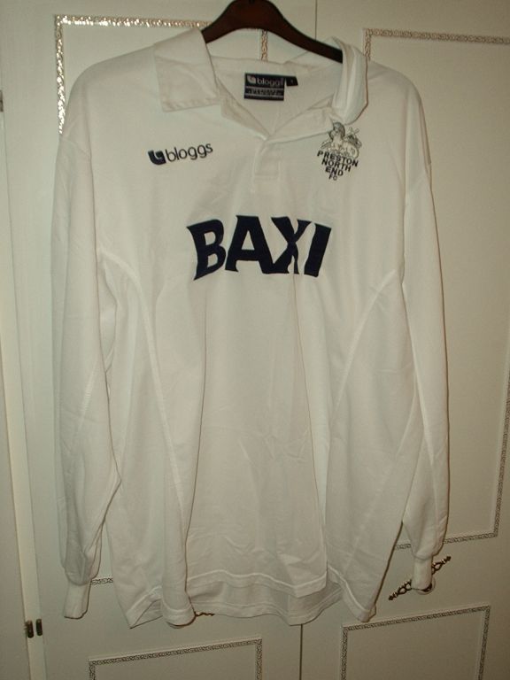 maillot preston north end domicile 2000-2002 pas cher