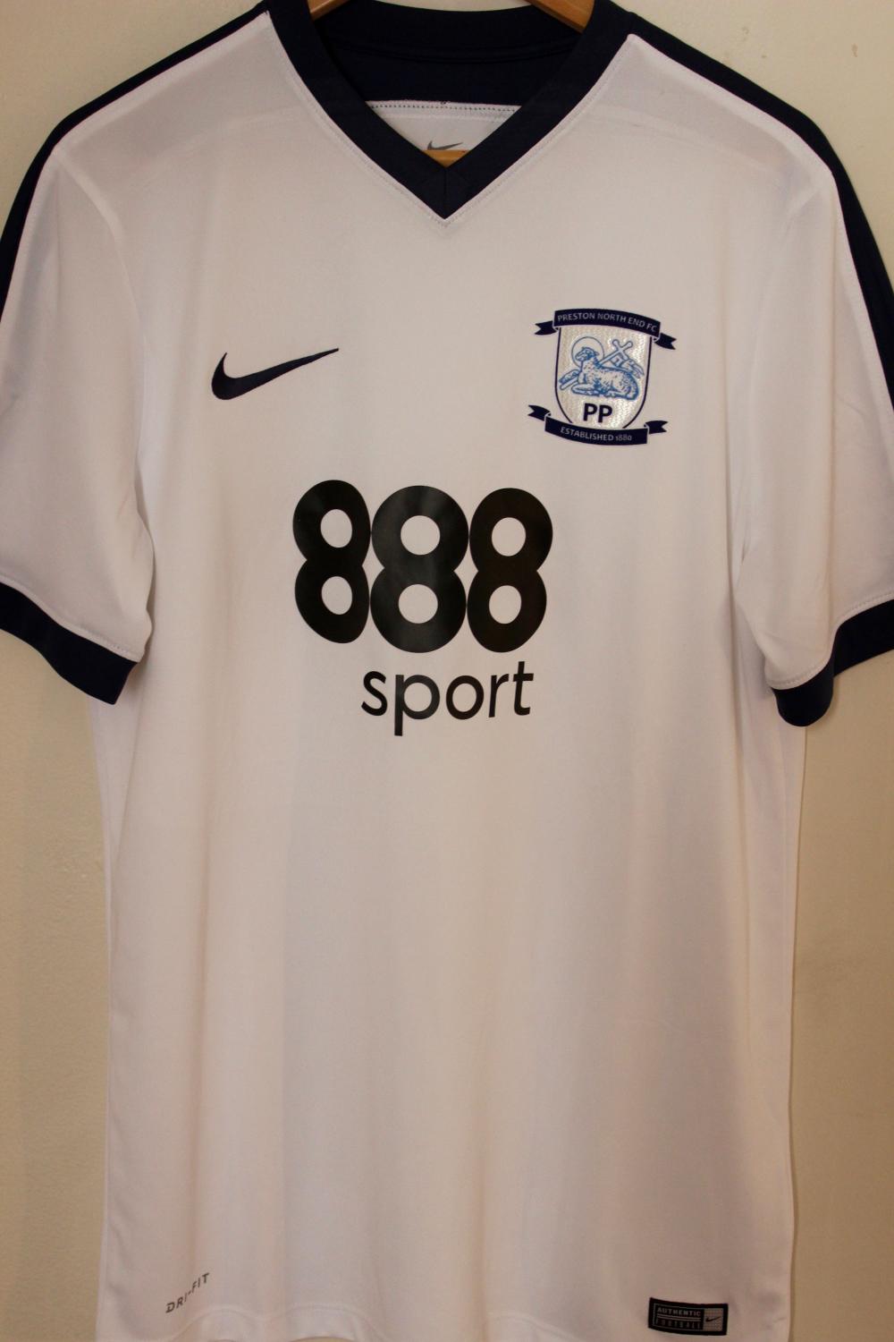 maillot preston north end domicile 2016-2017 rétro