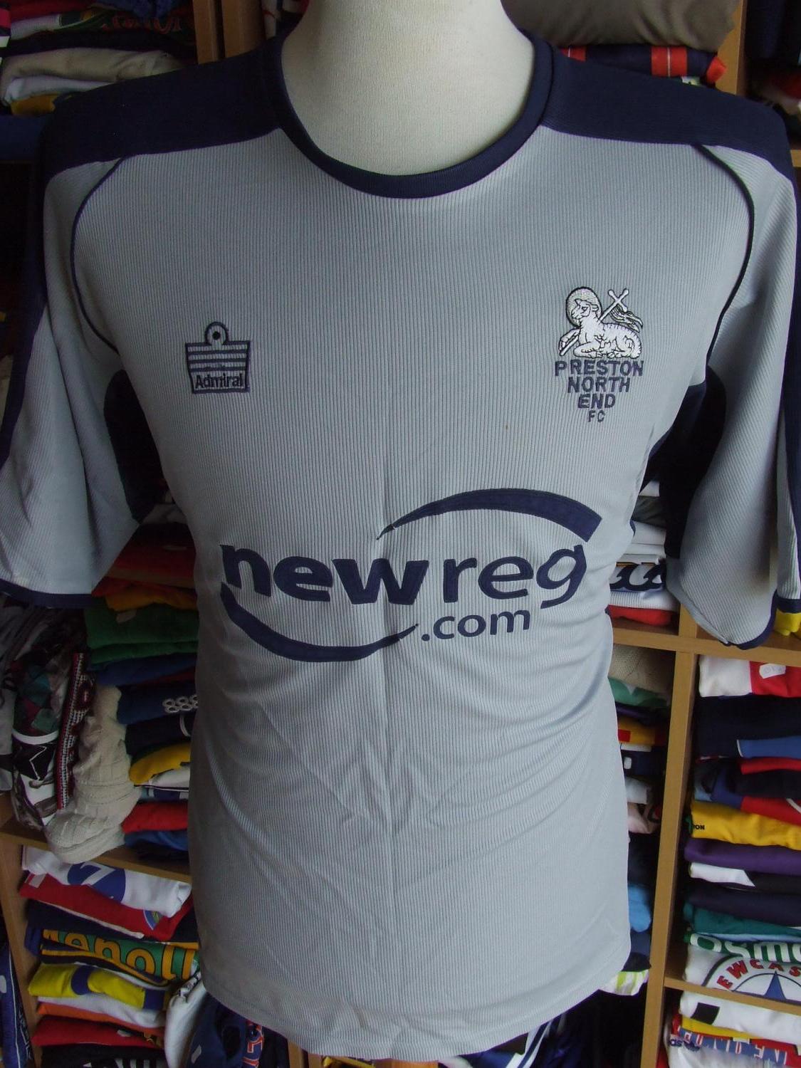 maillot preston north end exterieur 2004-2005 pas cher