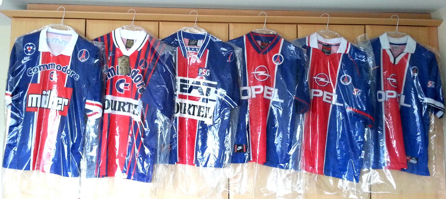 maillot psg domicile 1991-1998 pas cher