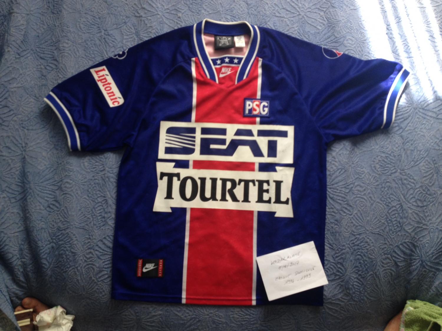 maillot psg domicile 1994-1995 rétro