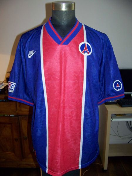 maillot psg domicile 1995-1996 pas cher