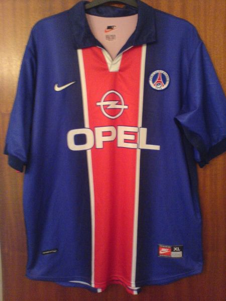 maillot psg domicile 1998-1999 rétro