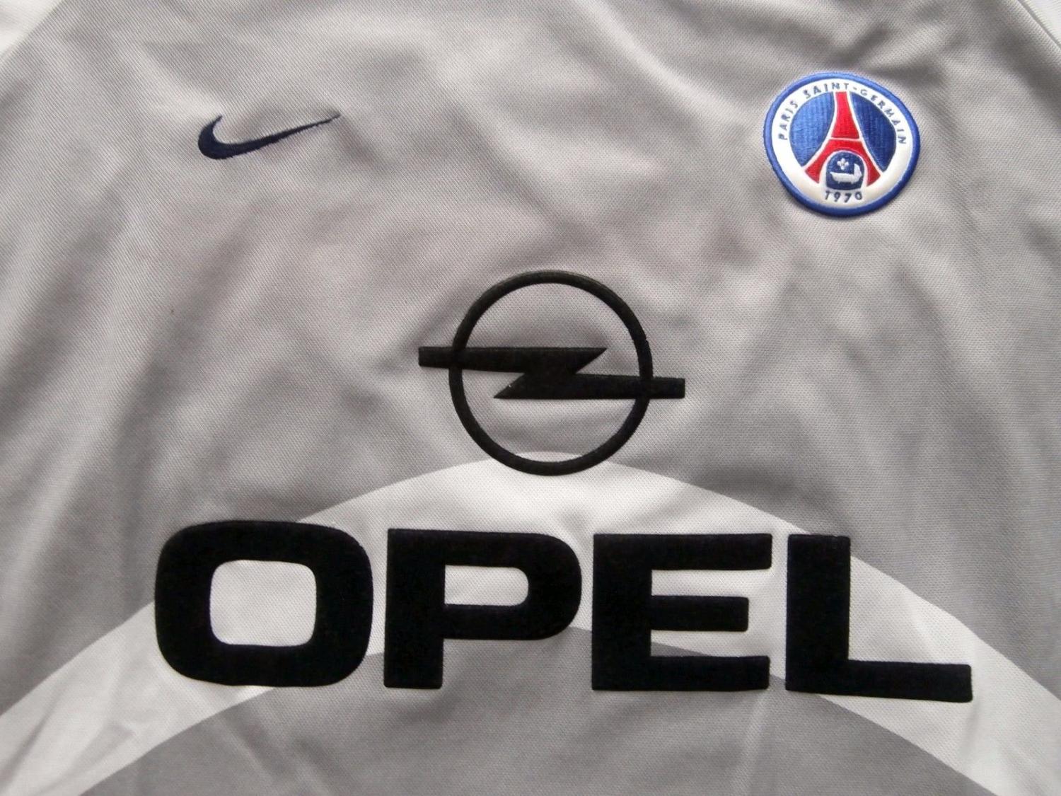 maillot psg exterieur 2001-2002 rétro