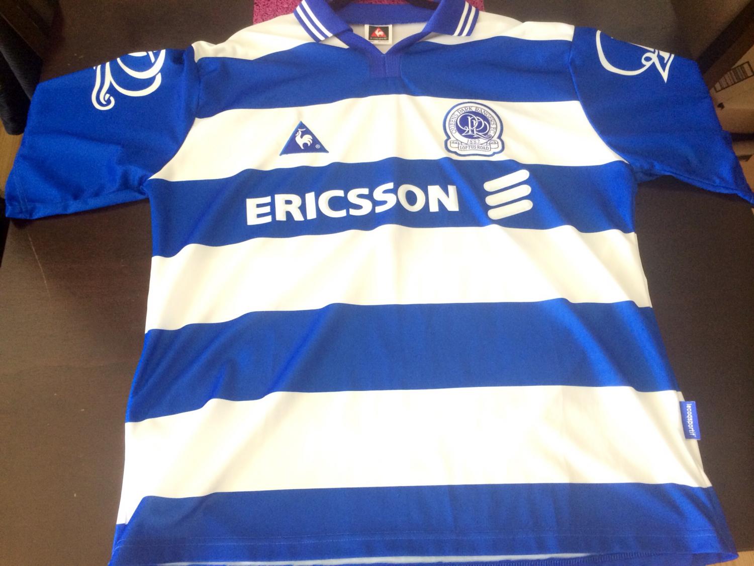 maillot qpr domicile 1997-1999 pas cher