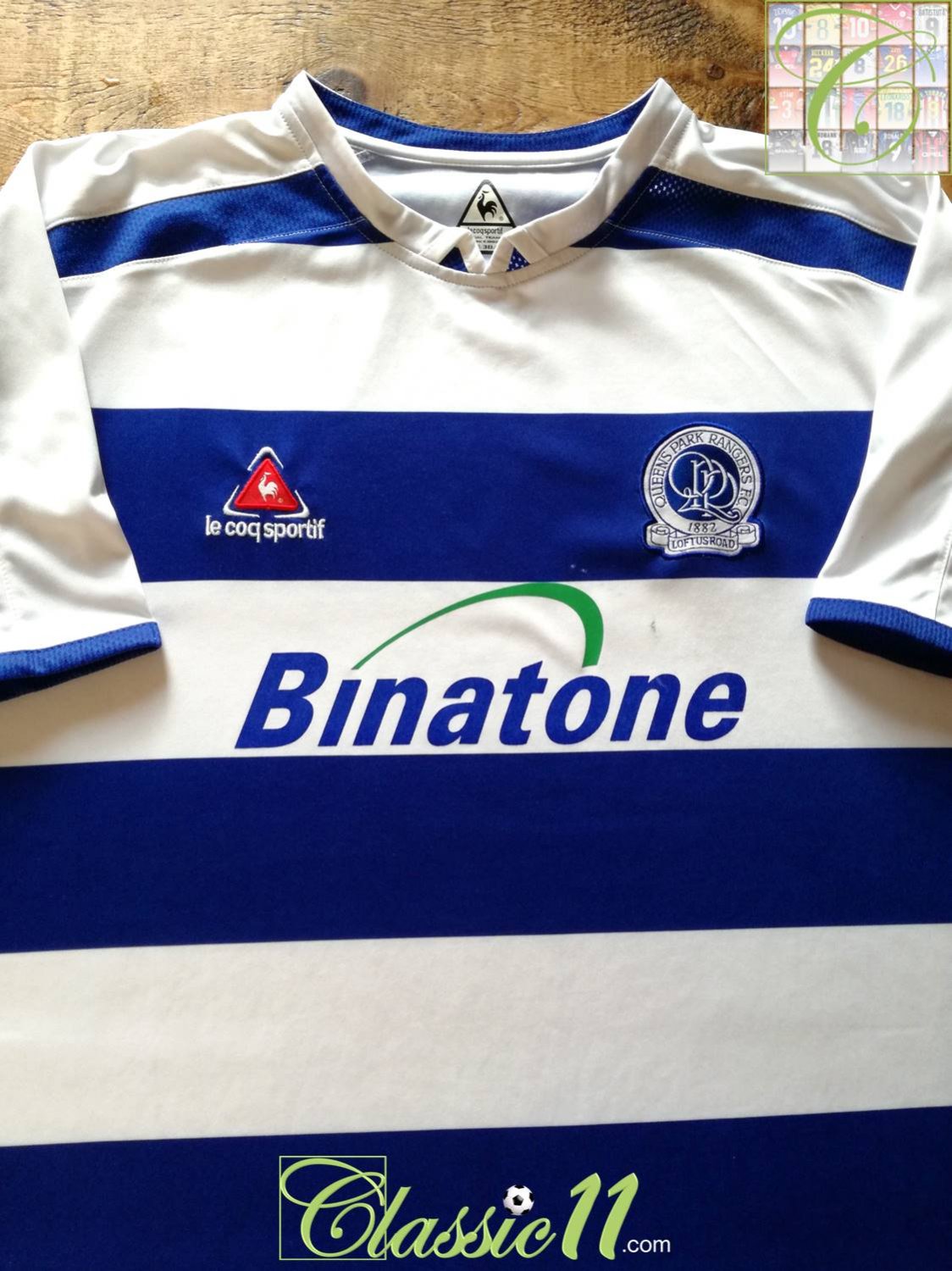 maillot qpr domicile 2005-2006 rétro