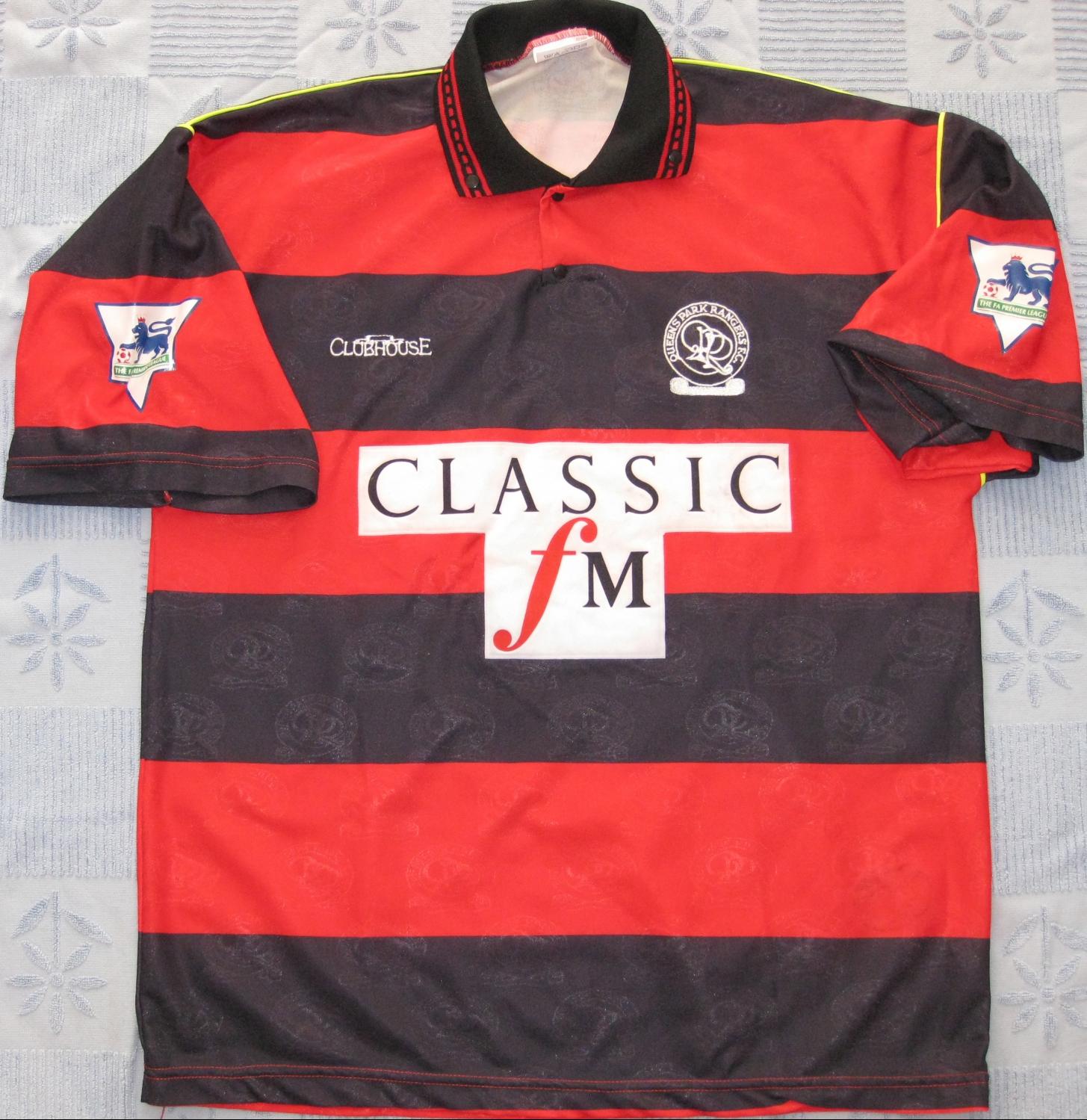 maillot qpr exterieur 1992-1993 pas cher