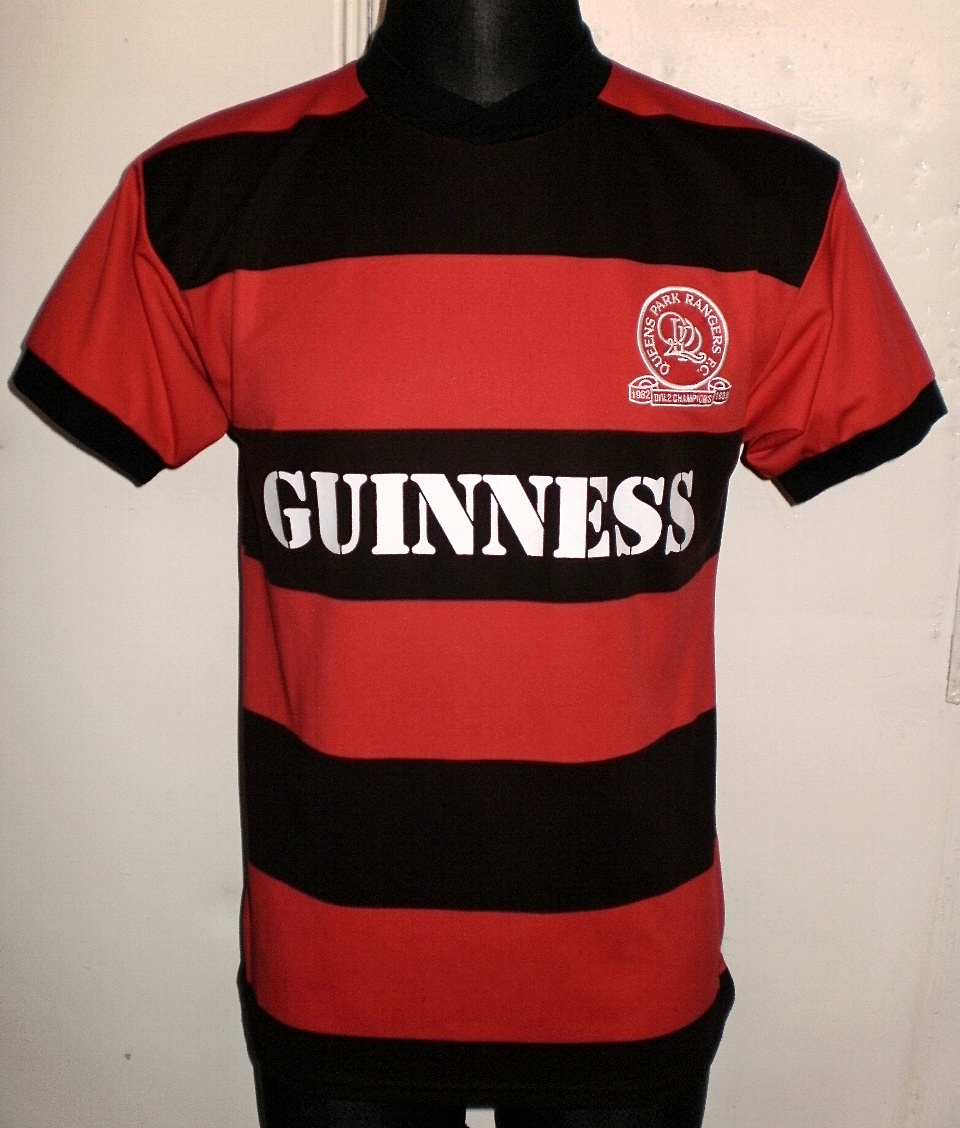 maillot qpr réplique 1982-1983 rétro