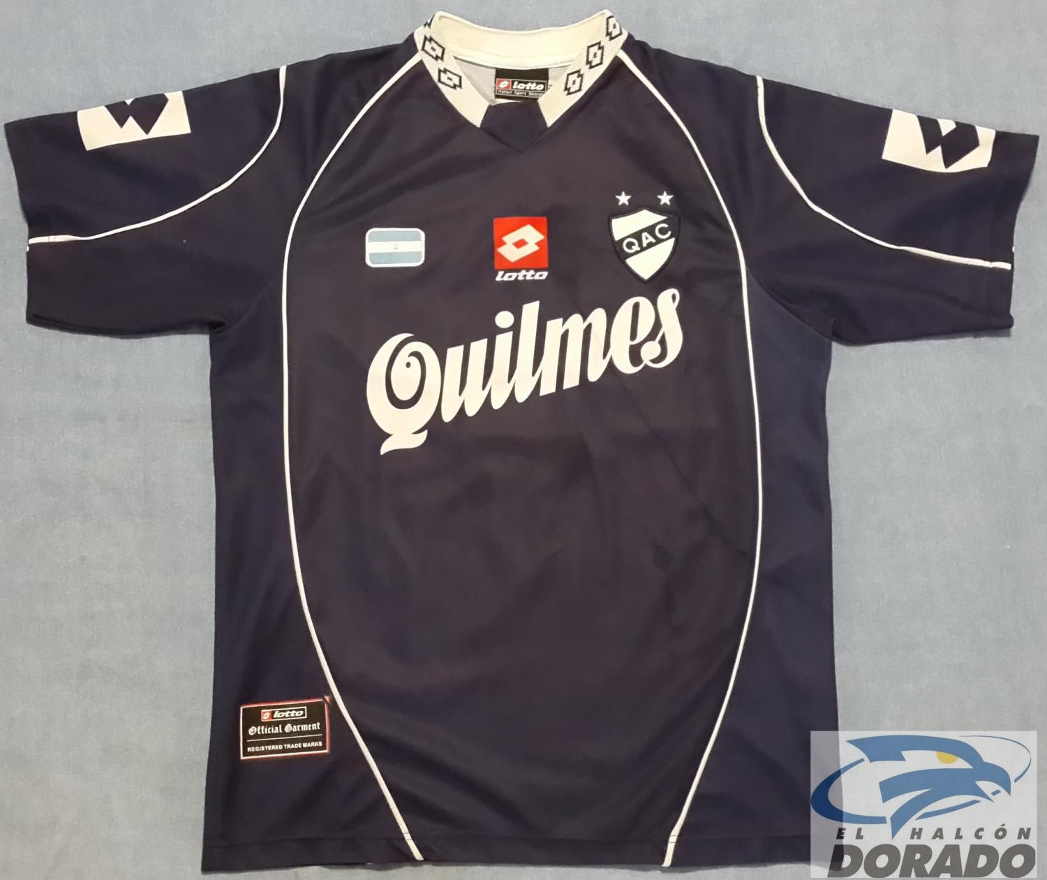 maillot quilmes ac exterieur 2004-2005 rétro