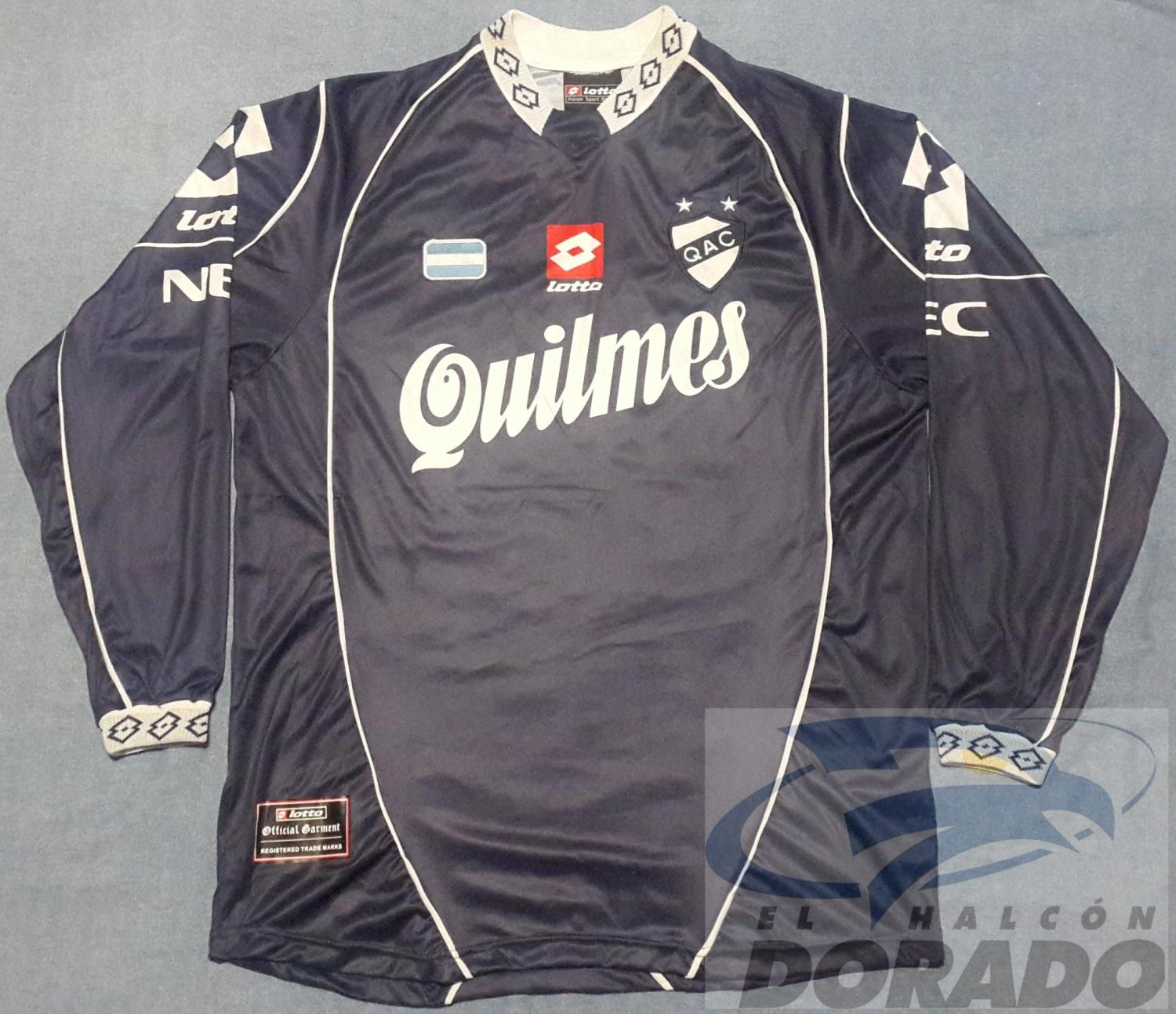 maillot quilmes ac gardien 2005 rétro